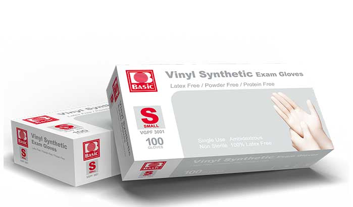 INTCO Vinyl Synthetic Exam Gloves